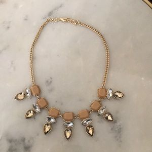 Beige Statement Necklace